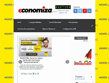 Tablet Screenshot of economiza.com